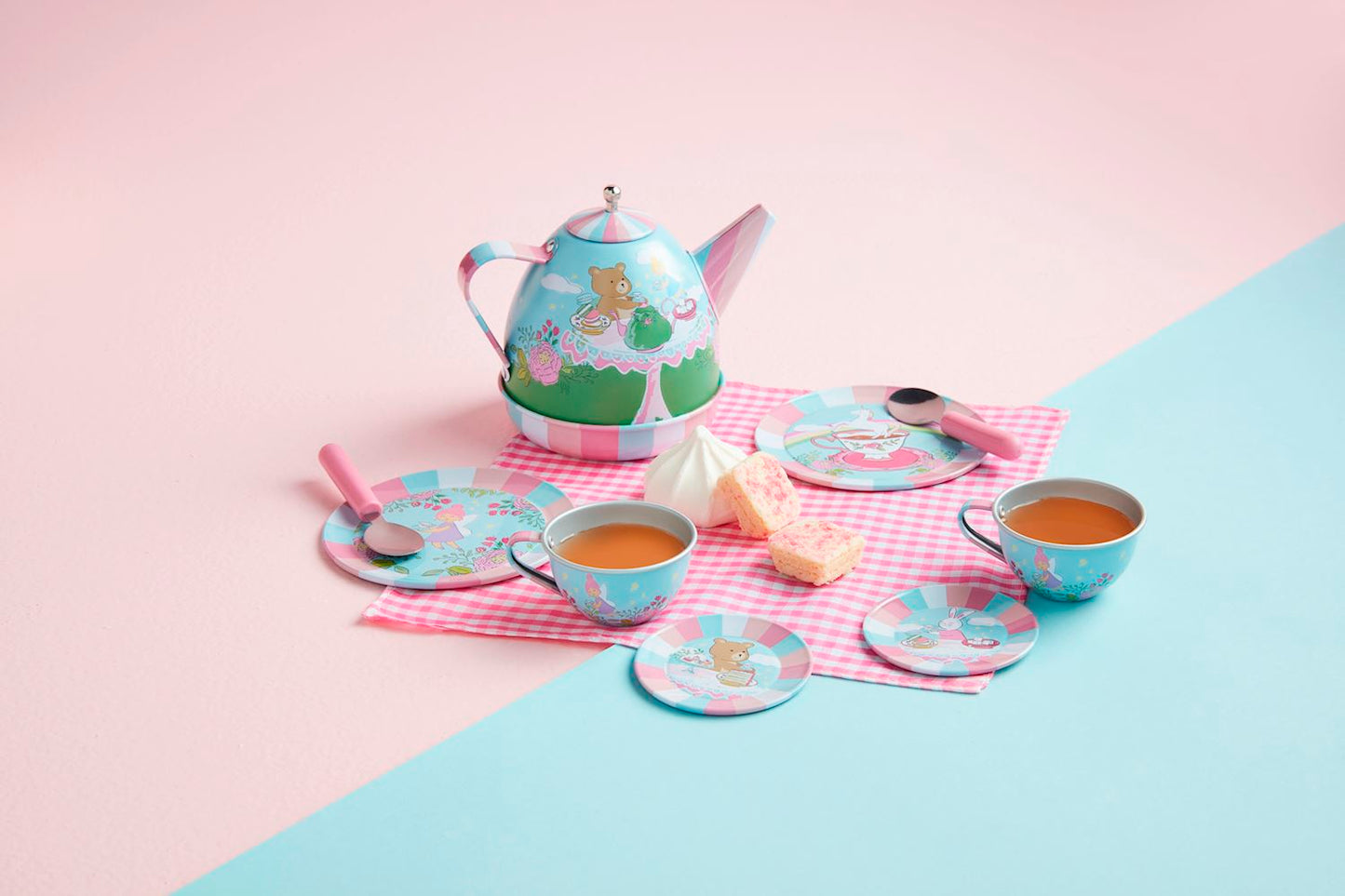 Musical Tin Tea Set