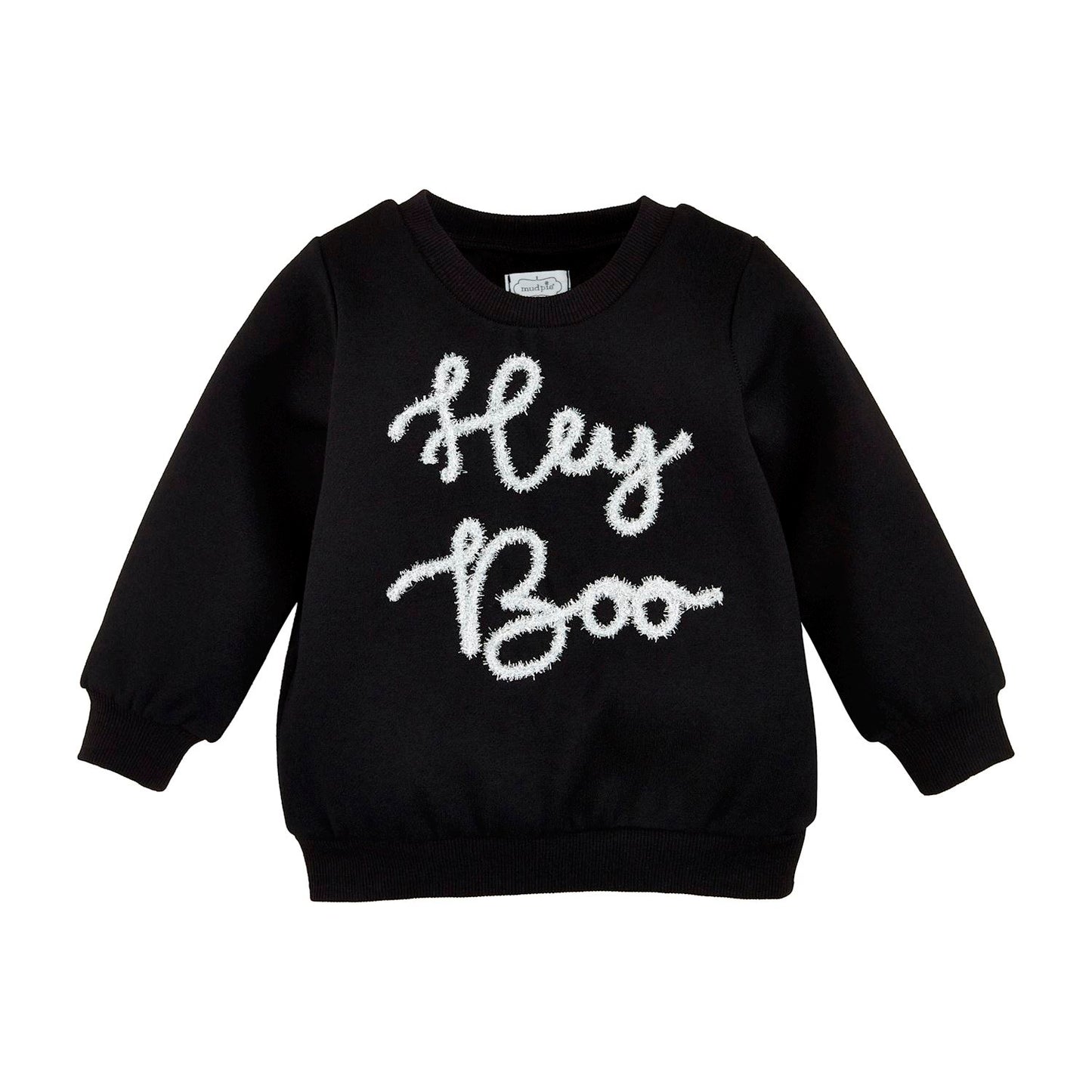 Hey Boo Sparkle Sweatshirt (Adult)