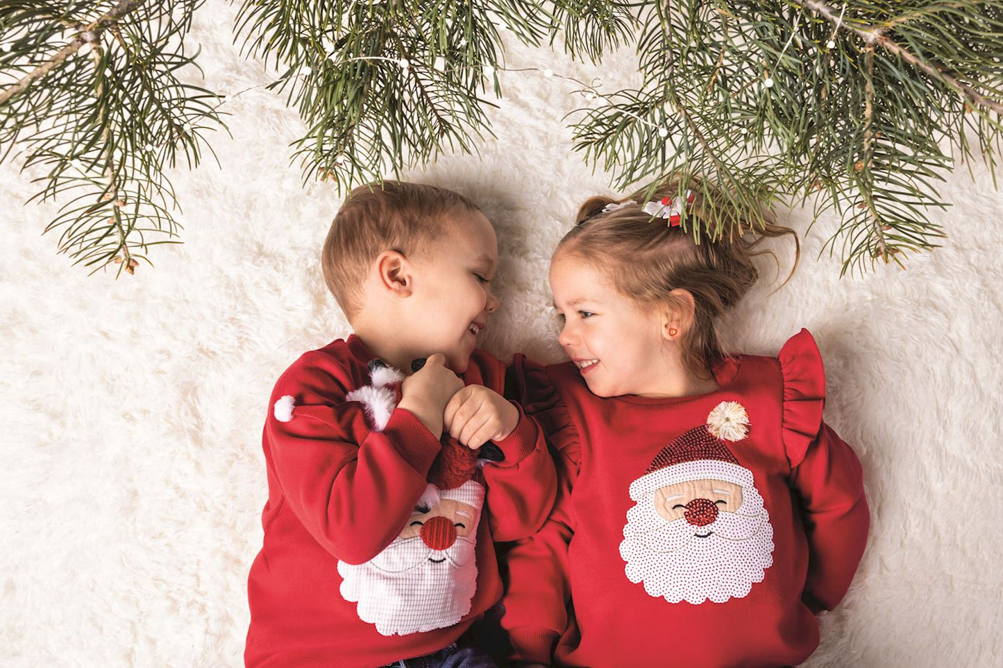 Sequin Santa Sweatshirt