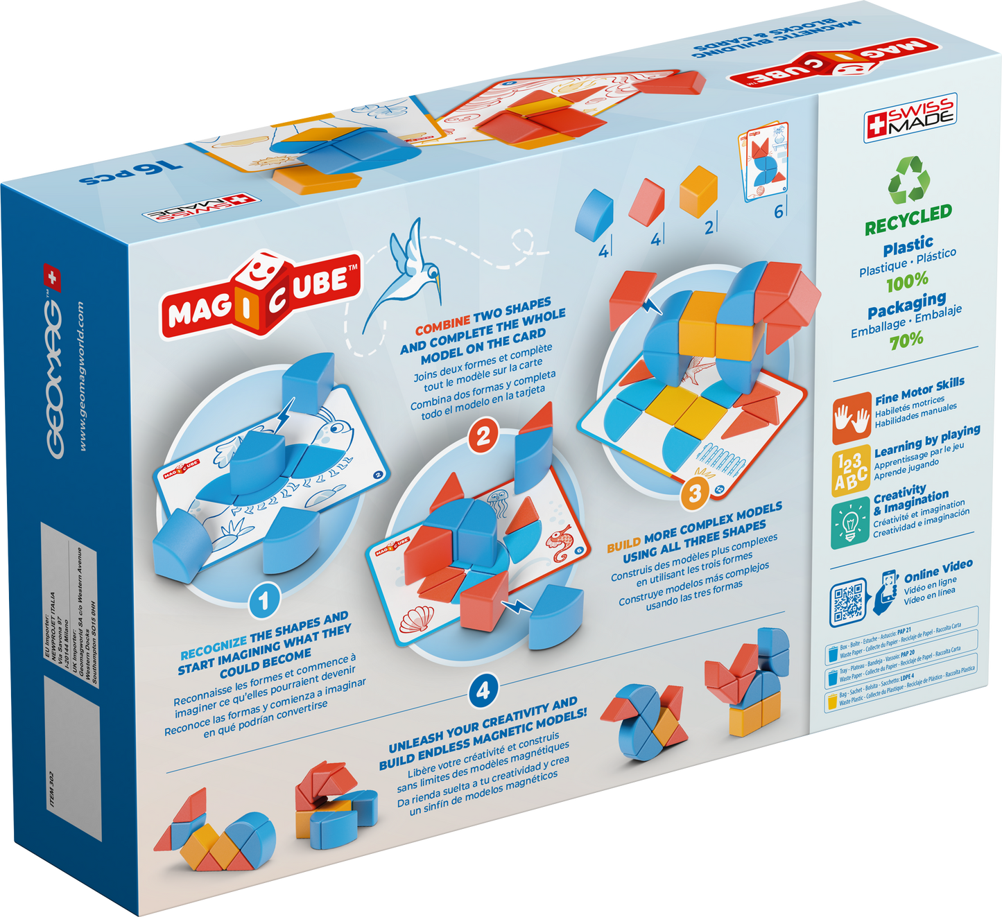Magicube Blocks & Cards 16 pcs