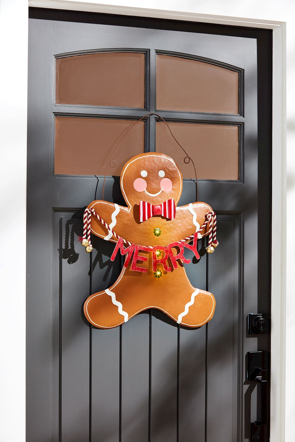 Tin Gingerbread Door Hanger