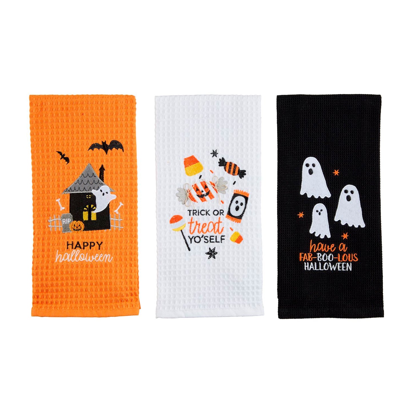 Halloween Waffle Towel