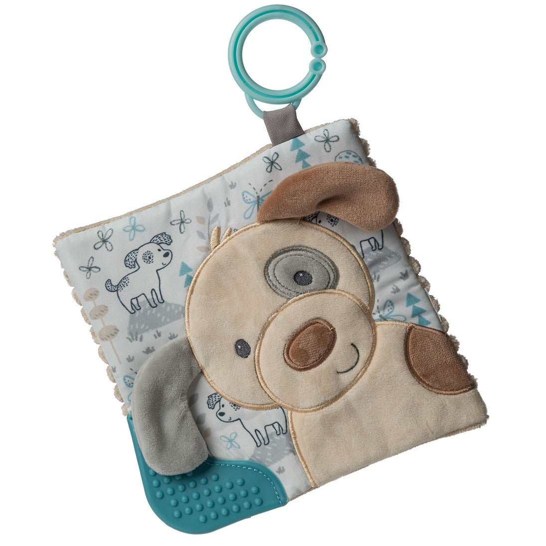 Sparky Puppy Crinkle Teether – 6″
