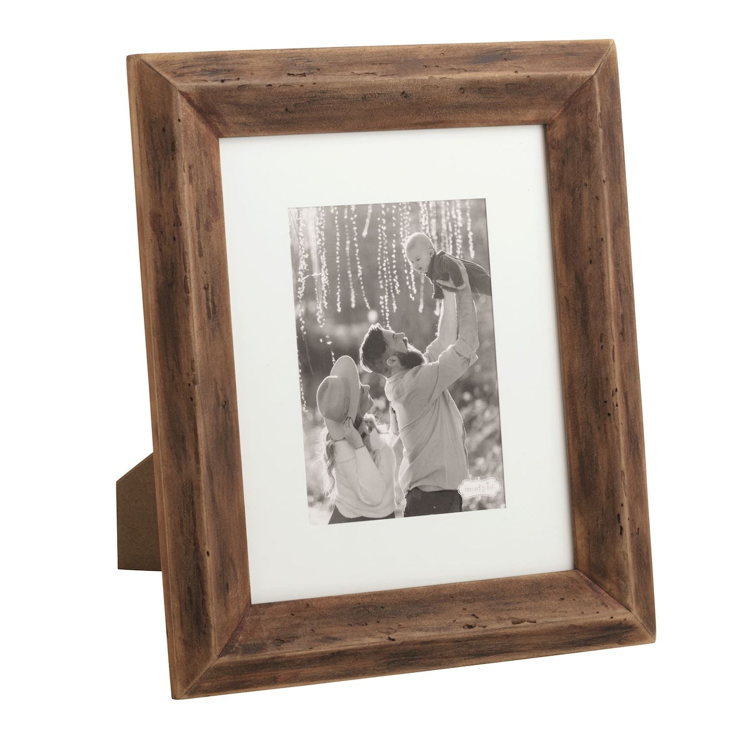 Lg Reclaimed Matte Wood Frame