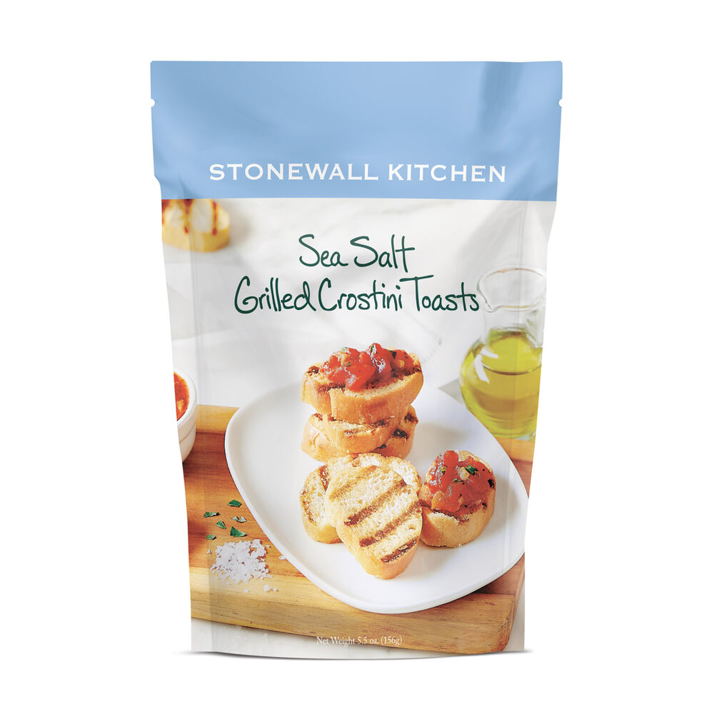 Sea Salt Grilled Crostini Toasts 5.5 oz. Pouch