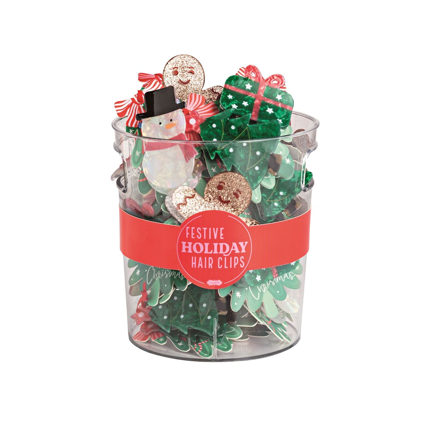 Holiday Claw Clips (Asst)