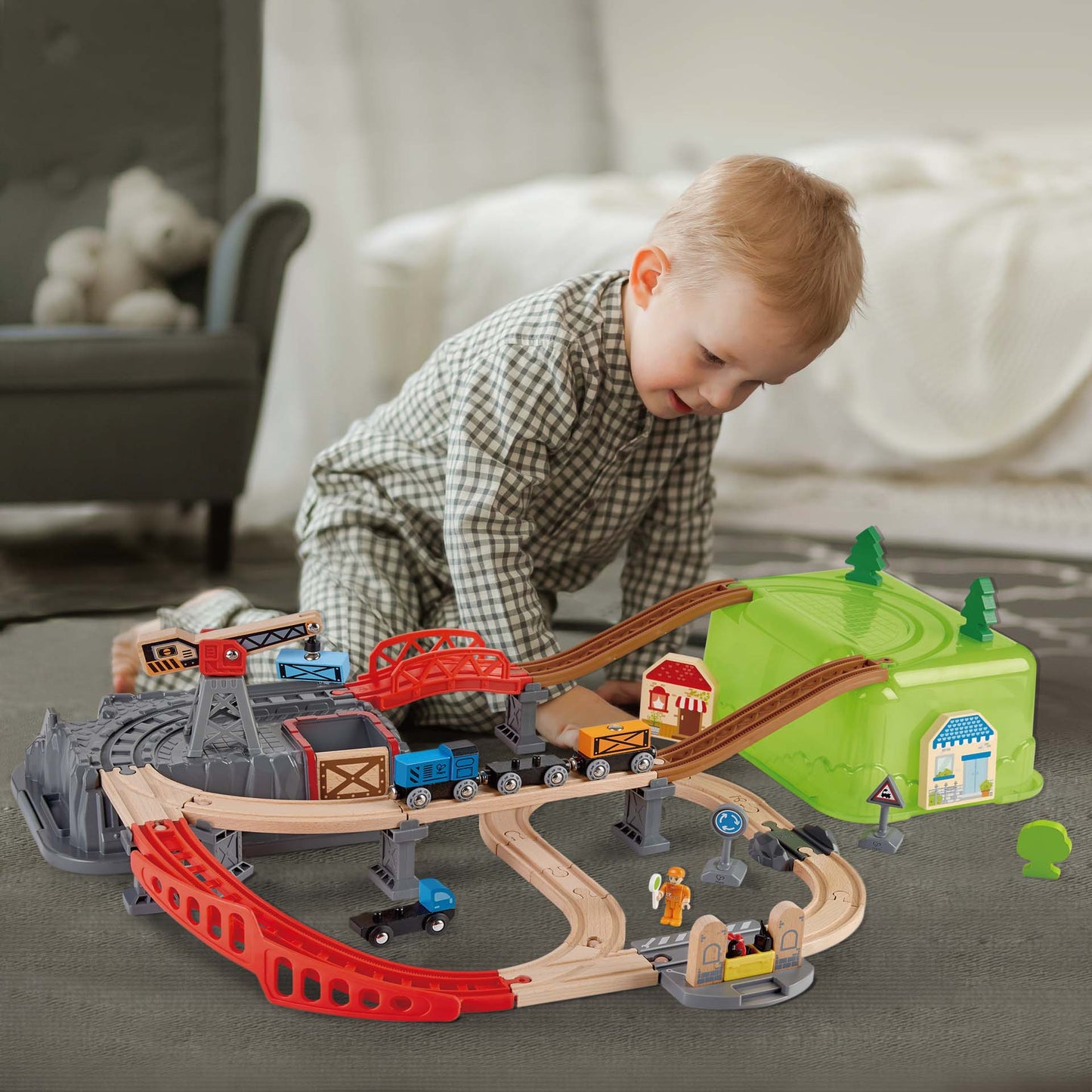 Railway Bucket Builder Set
