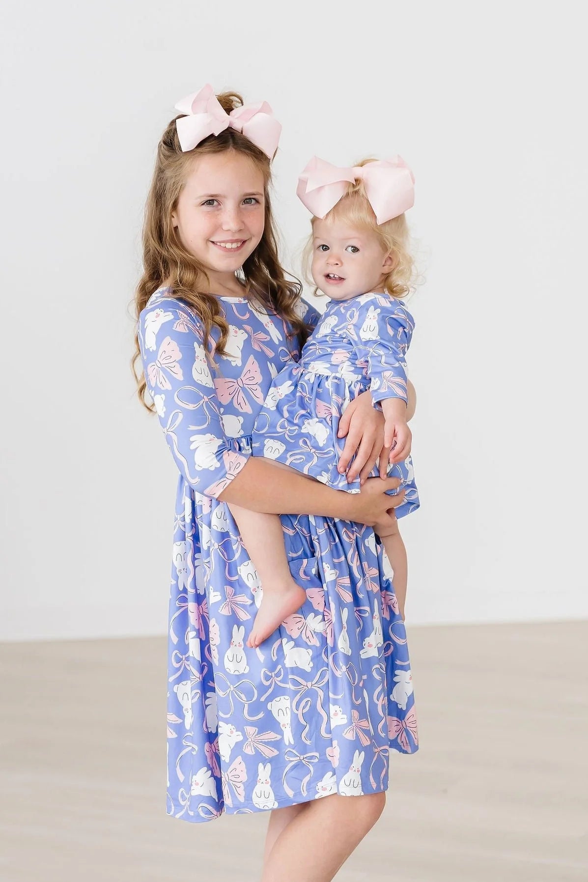 Hop, Skip & Twirl 3/4 Sleeve Twirl Bodysuit
