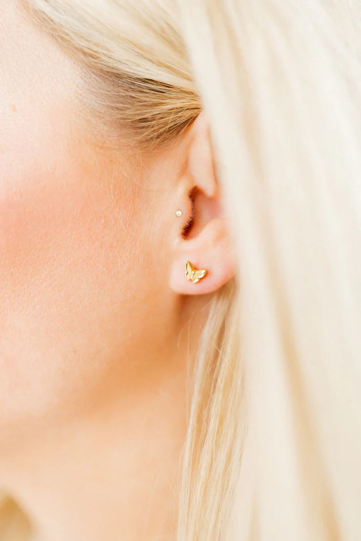 Screwback Earring Set - Bella Butterfly