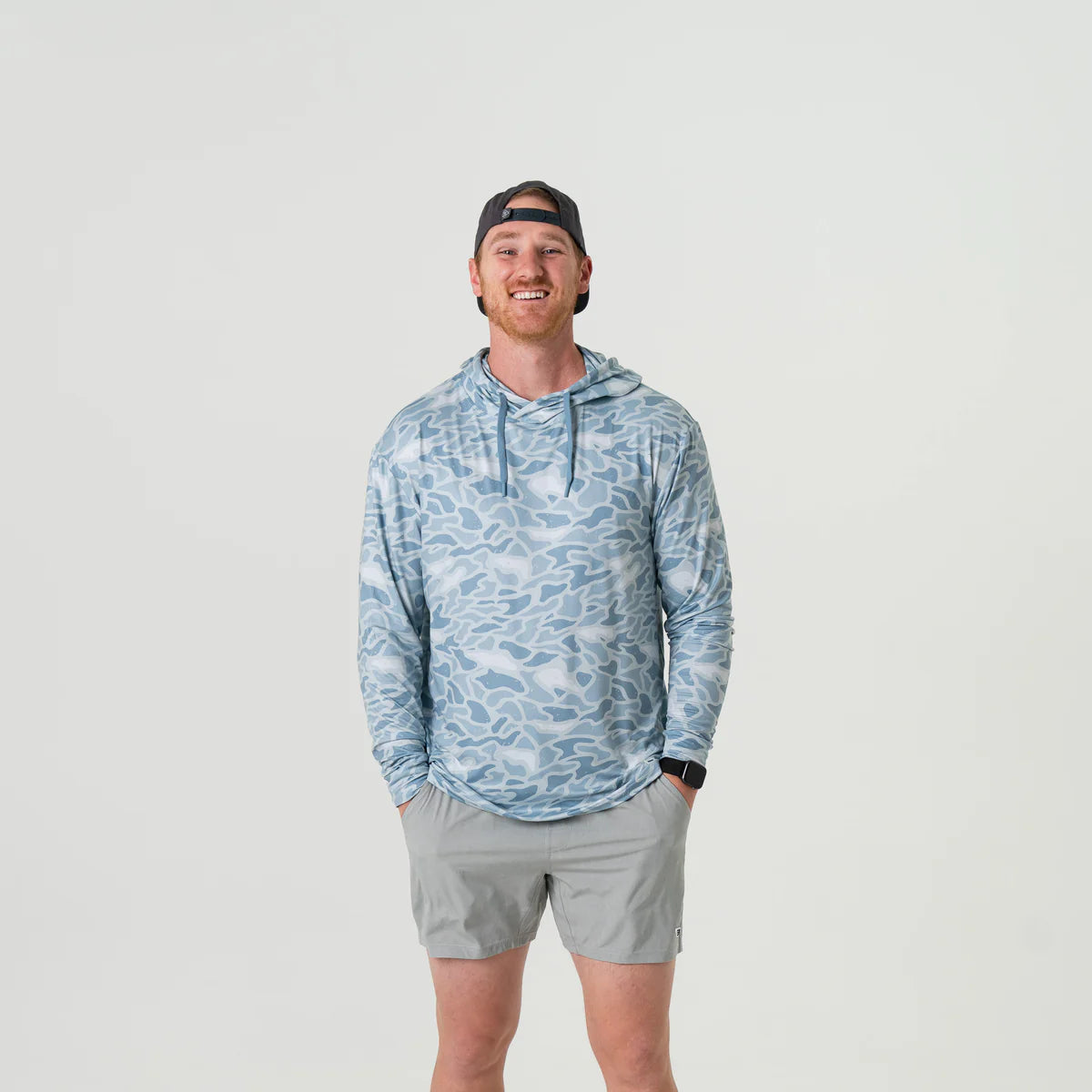 Performance Hoodie - Seaside Camo