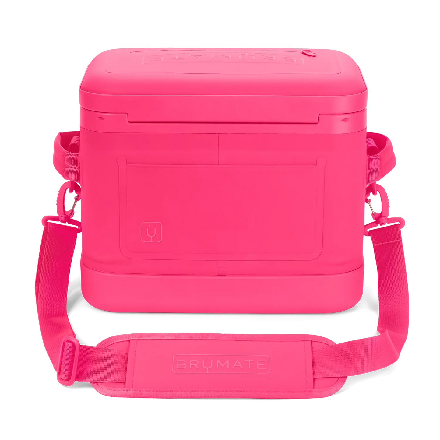 MagPack 12-Can Shoulder Sling Soft Cooler - Neon Pink