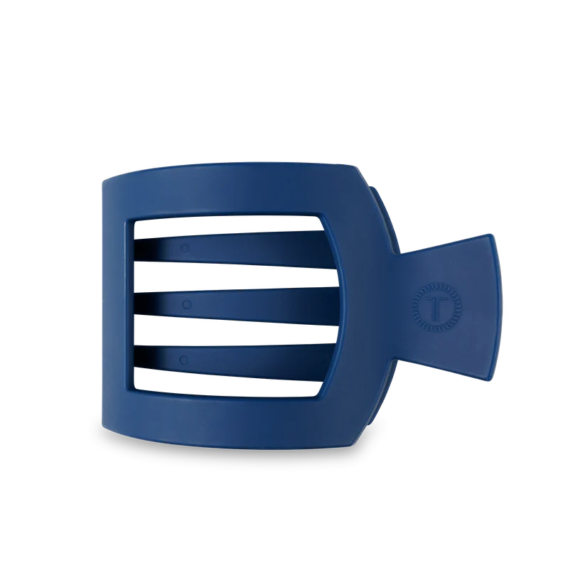 Square Flat Hair Clip | Large | Midnight Rain