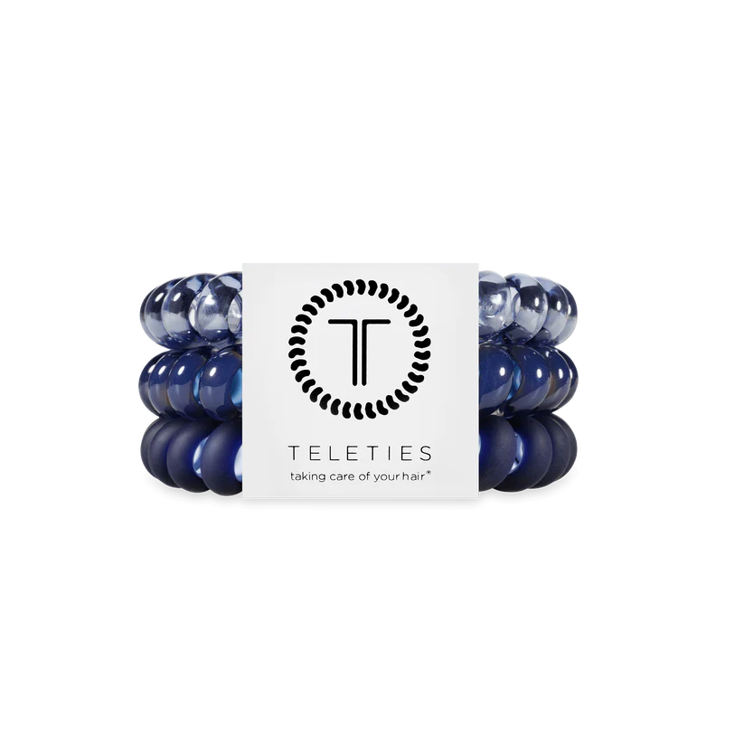 Spiral Hair Coils | Large | Nightfall Navy Hair