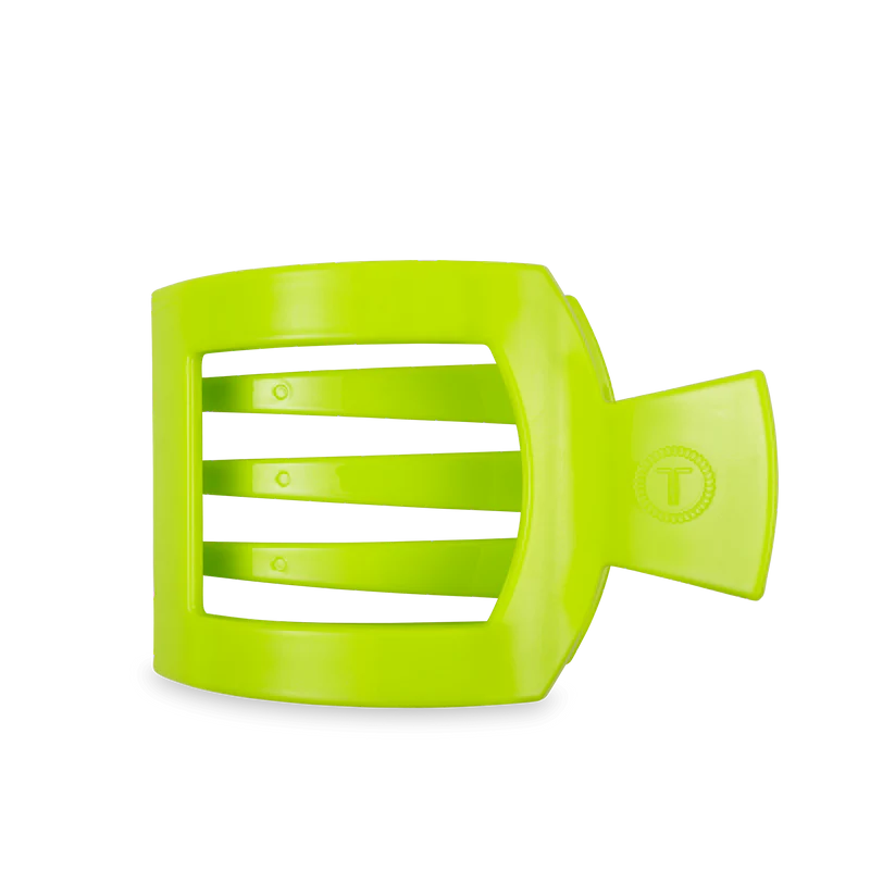 Flat Square Hair Clip | Large | Summer Brights