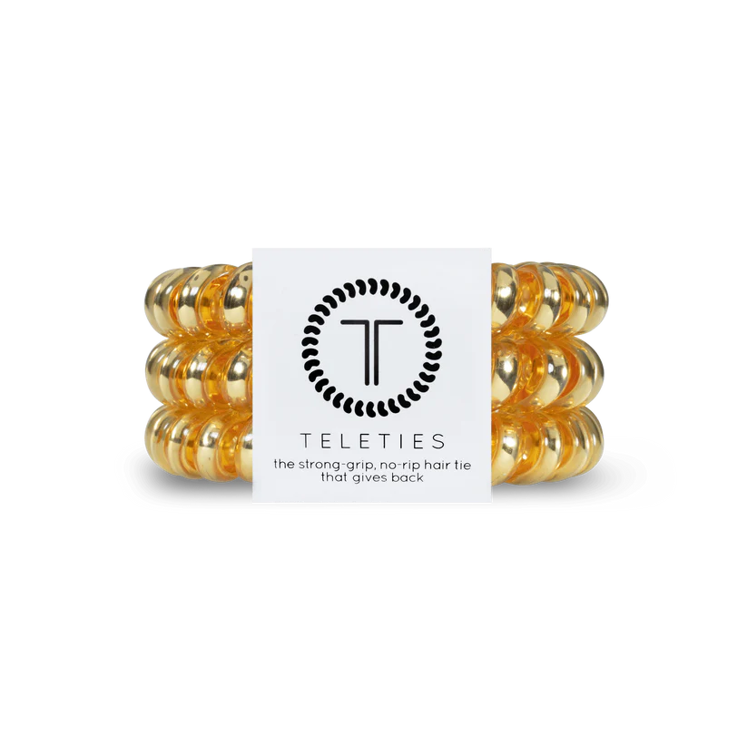 Spiral Hair Coils | Large | Sunset Gold Hair Ties