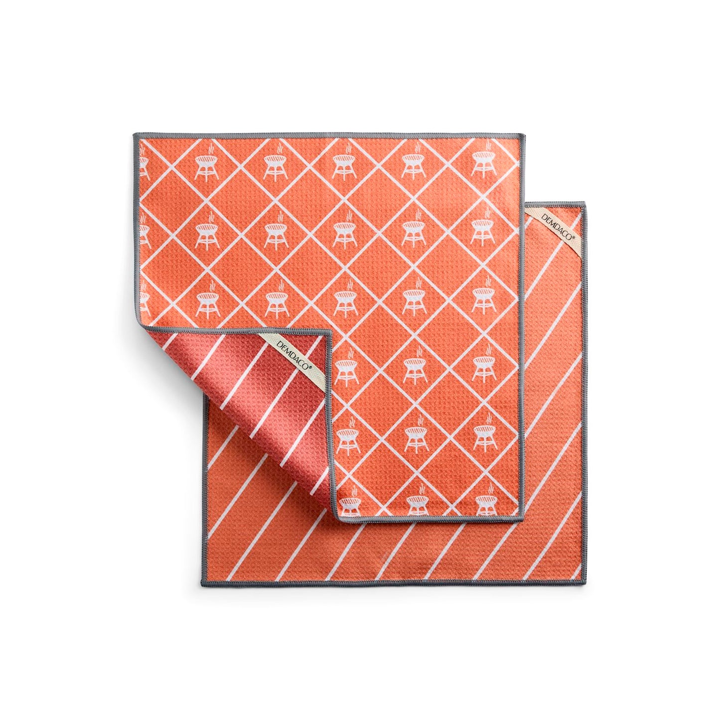 Grillin' & Chillin' Absorbent Go Anywhere Towels Set of 2 - 14in