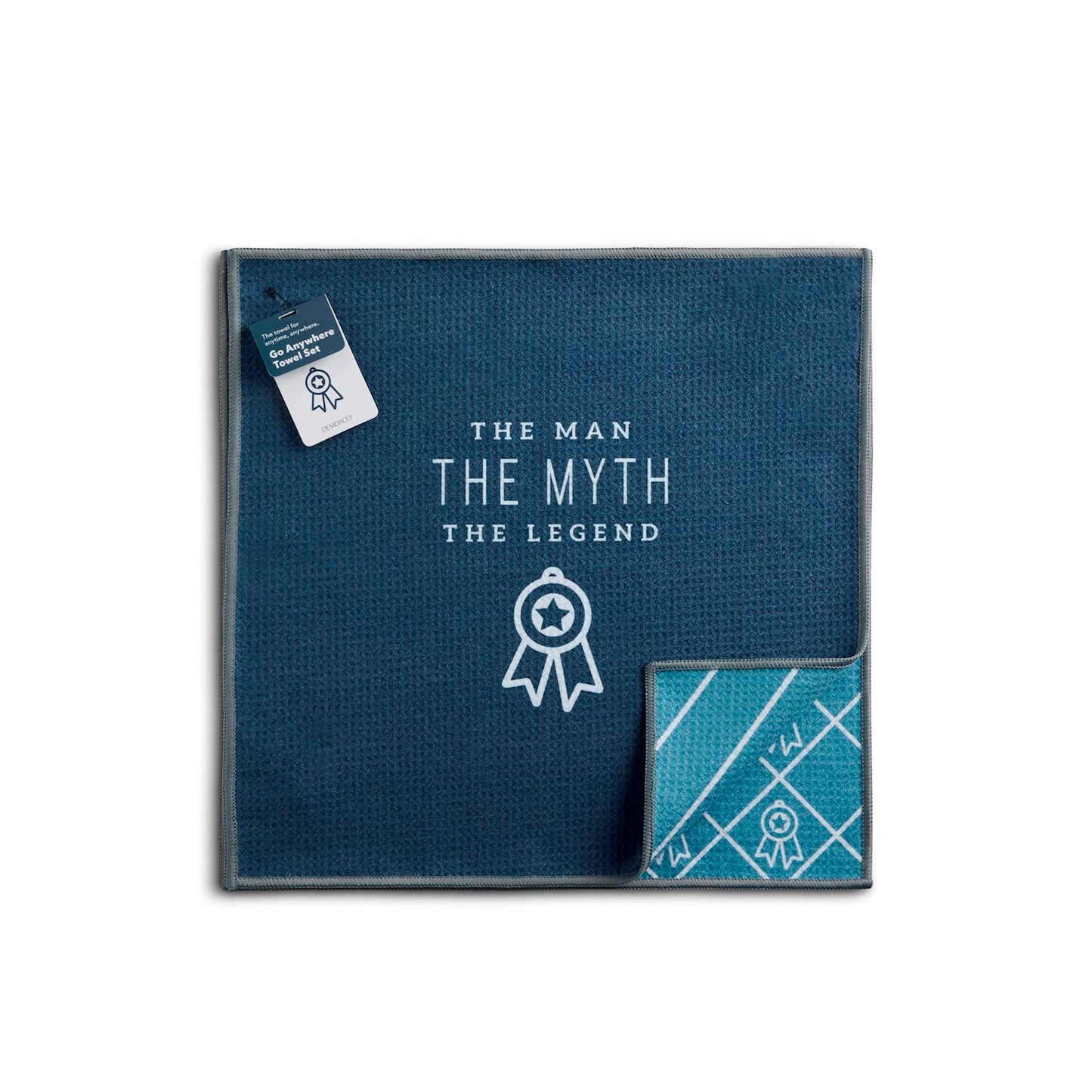 Man Myth Legend Absorbent Go Anywhere Towels Set of 2 - 14in