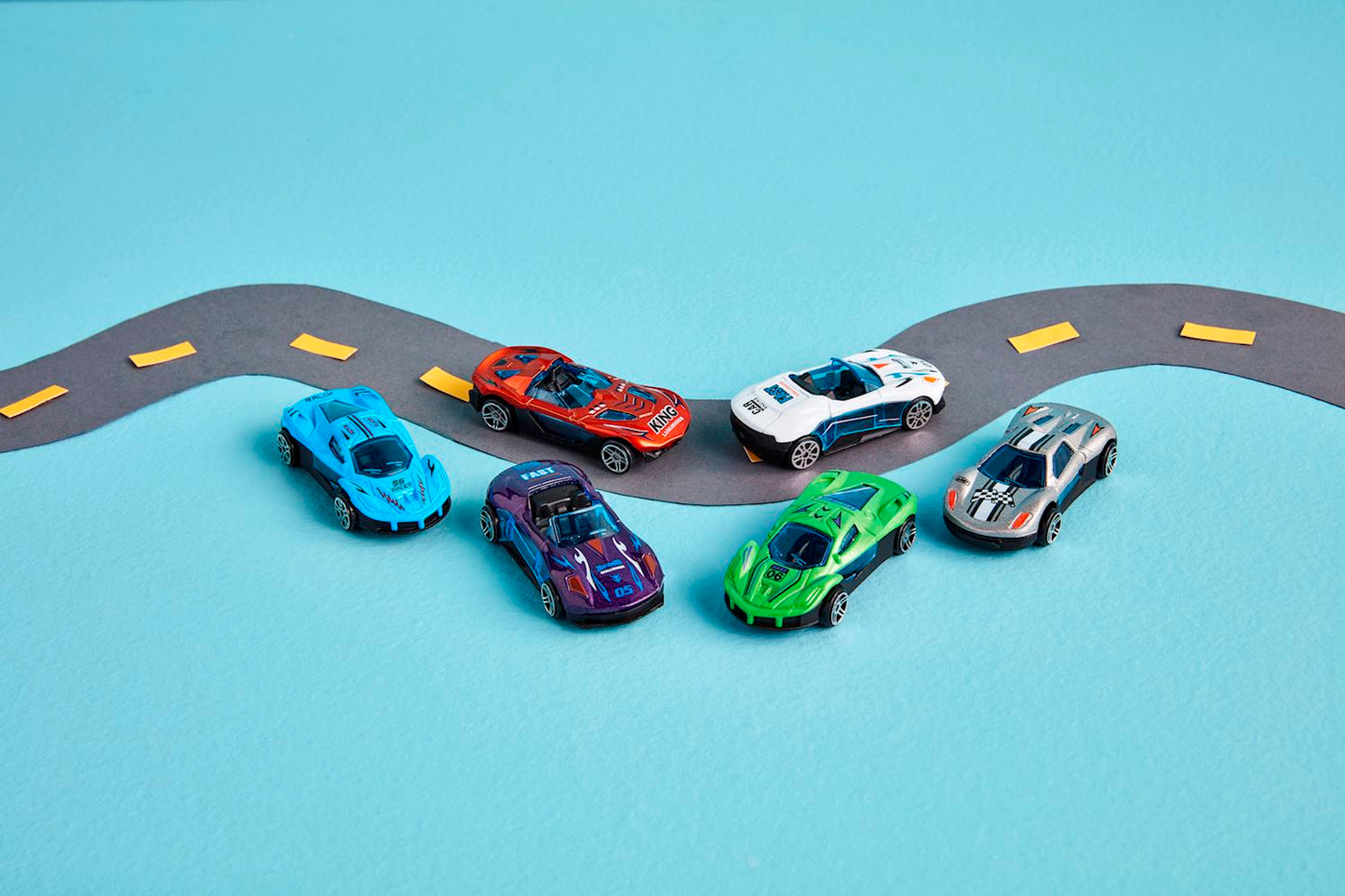 Metal Matchbox Car Set