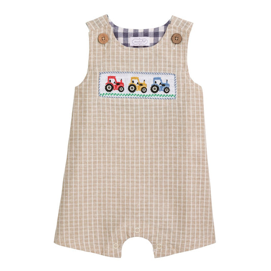 Smocked Tractor Jon Jon