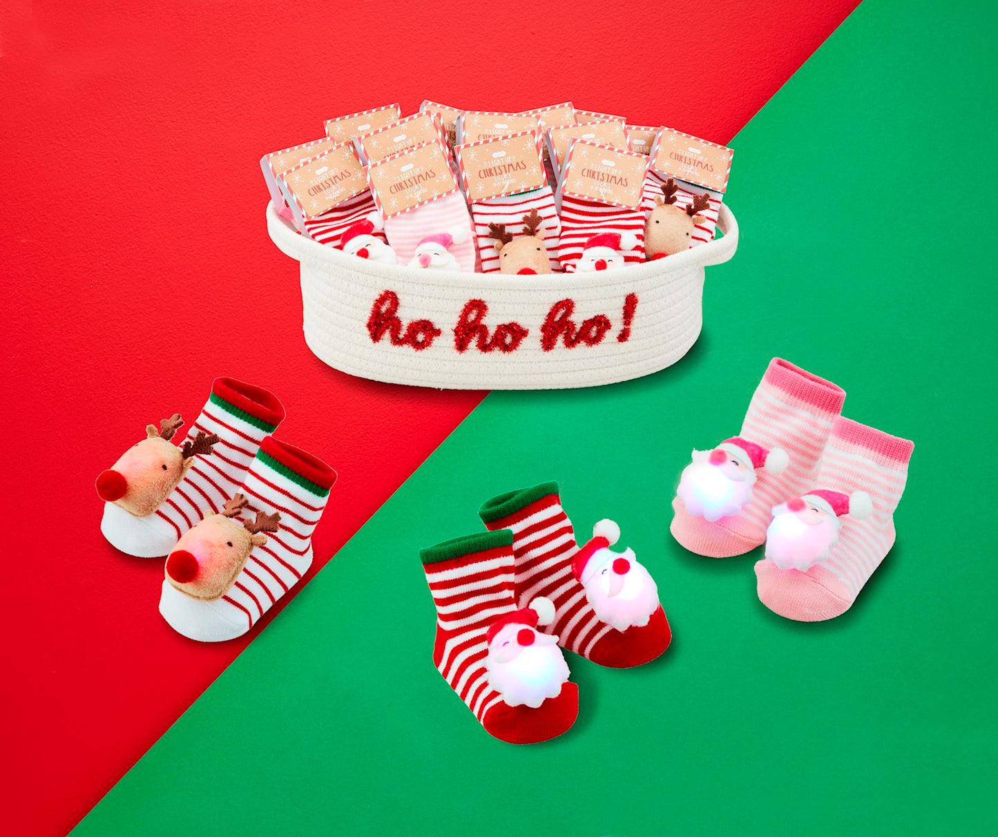 Christmas Light Up Socks