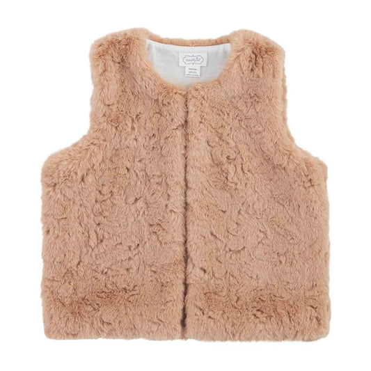 Tan Fur Vest
