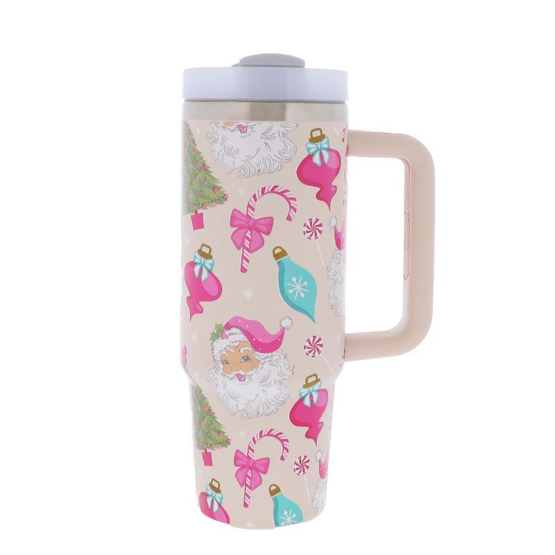 Baby Its Cold Outside 30 oz. Tumbler with Straw and Handle