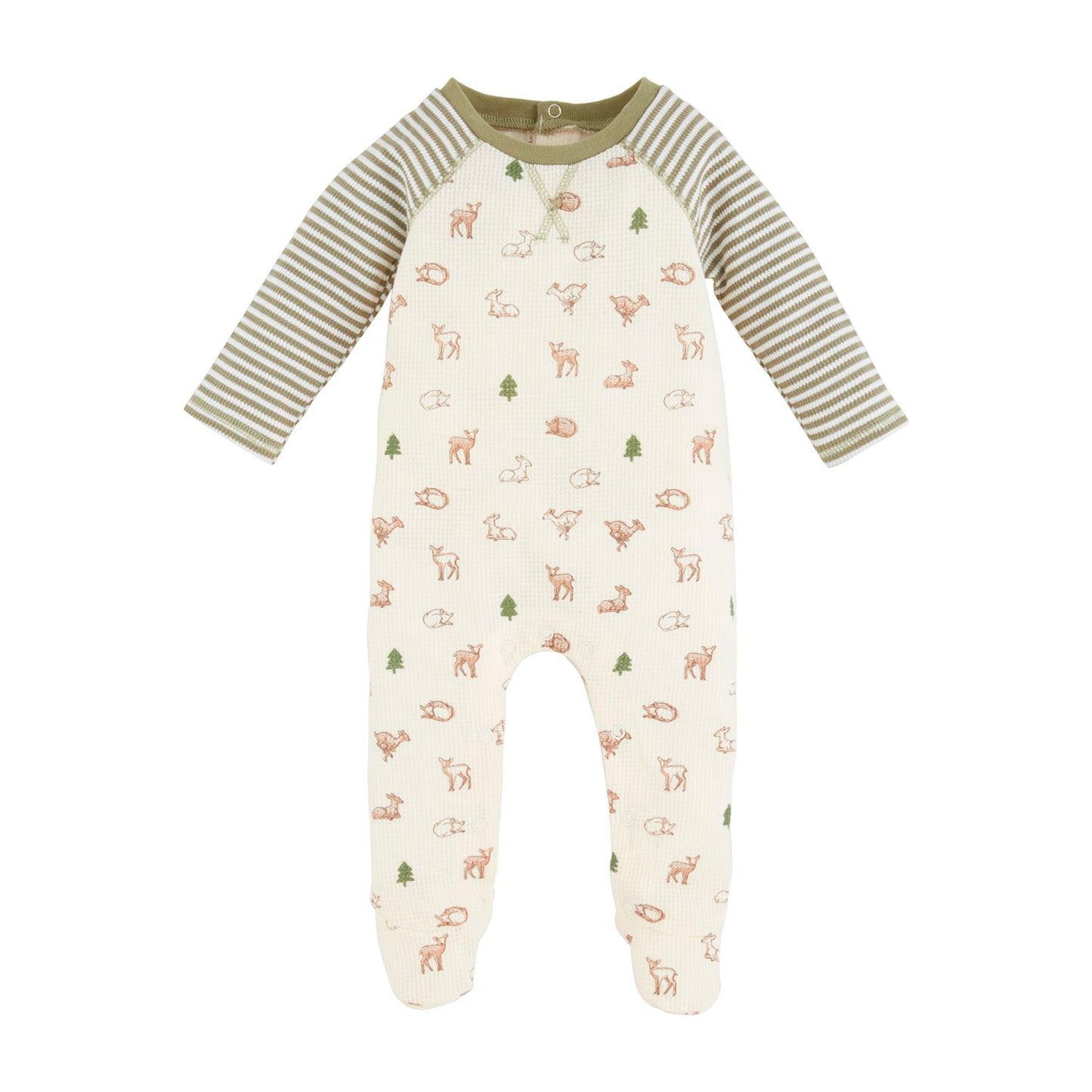 Deer Waffle Baby Sleeper