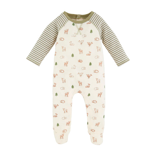 Deer Waffle Baby Sleeper