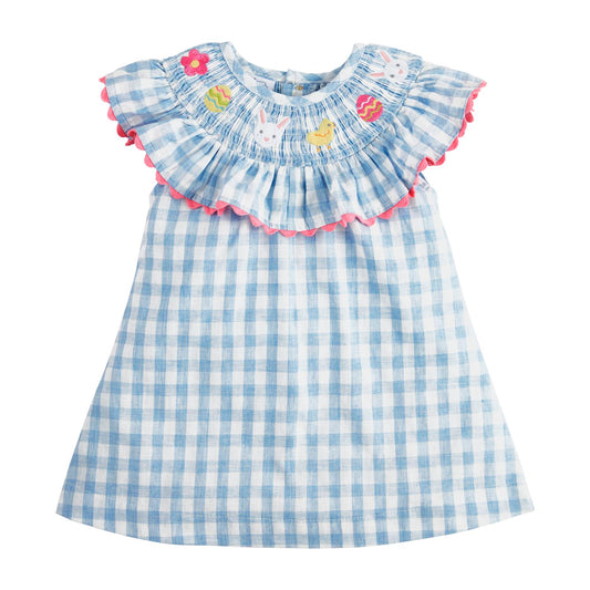 Easter Smocked Baby Dress