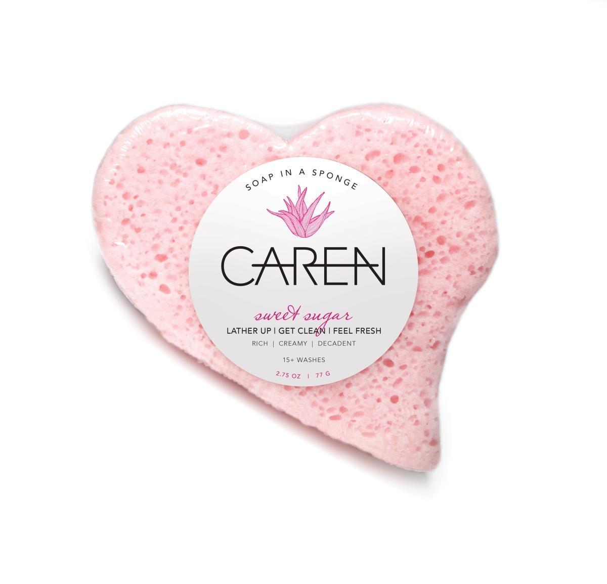 Soap Sponge - Sweet Sugar Pink Heart