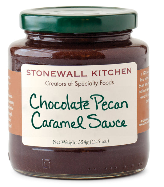 Chocolate Pecan Caramel Sauce 12.25 oz