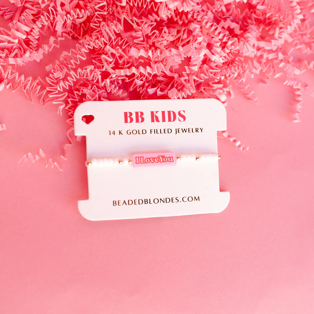 I Love You Sprinkle Bracelet