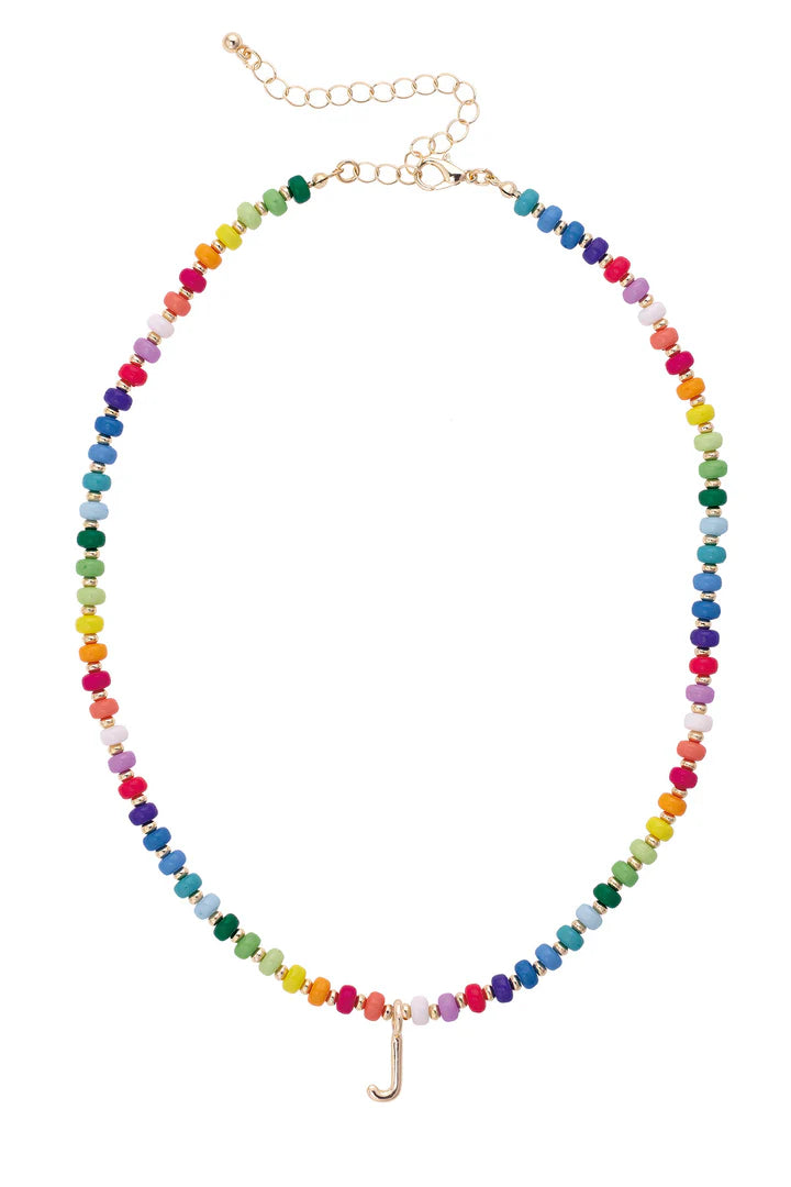 Ruthie Rainbow Beaded Children's Necklace