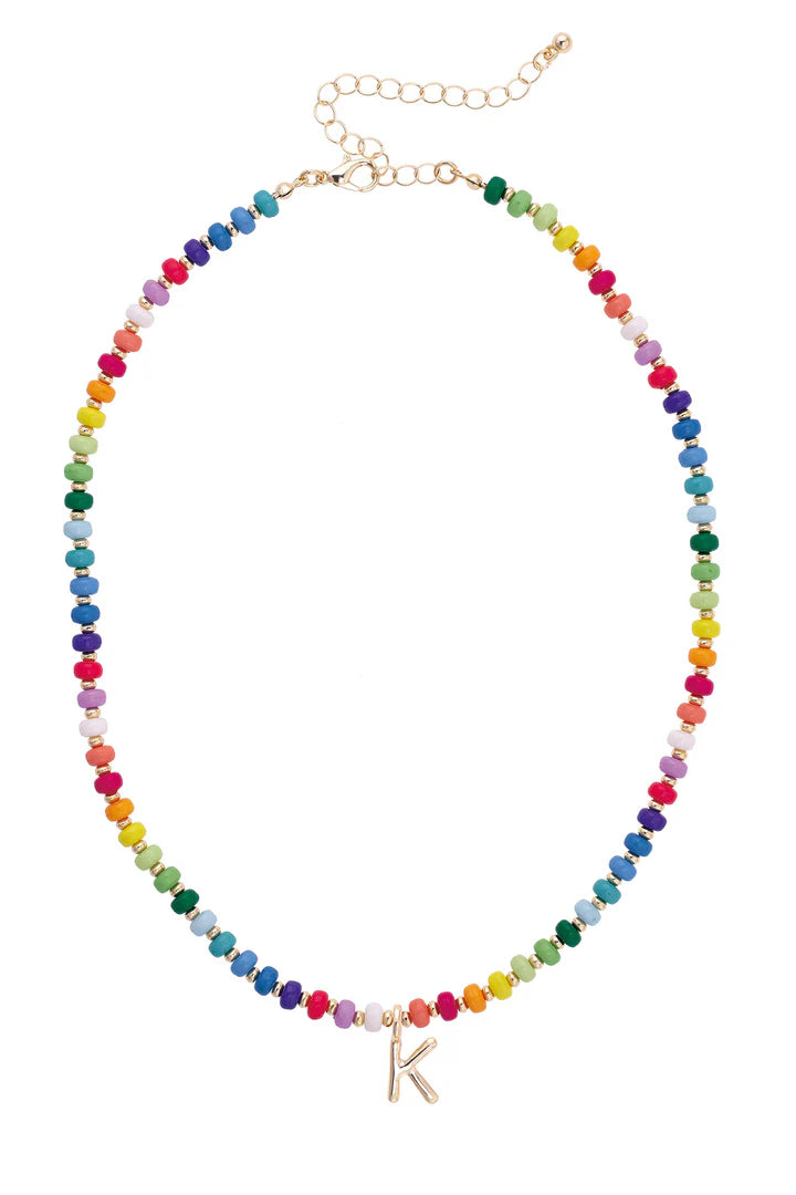 Ruthie Rainbow Beaded Children's Necklace