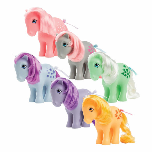 My Little Pony Classic 4" Collectable 40th Anniversary Ponies