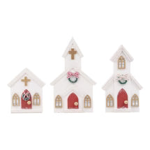 Churches (Set of 3)