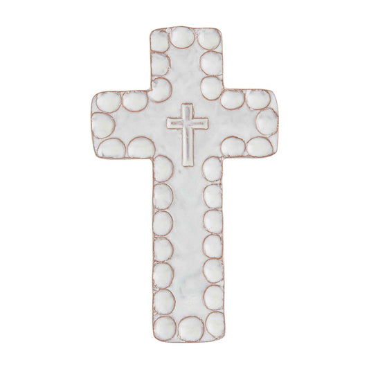 Large Stoneware Cross