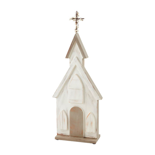 Wood Church Sitter (Large)