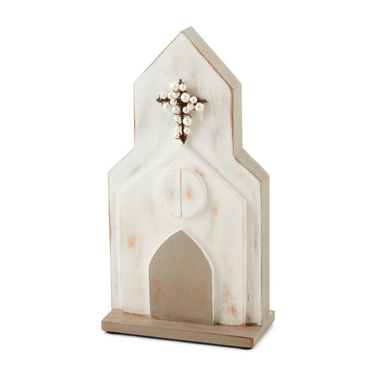 Wood Church Sitter (Small)