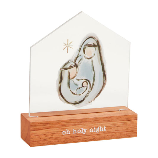 Holy LED Acrylic Xmas Sitter