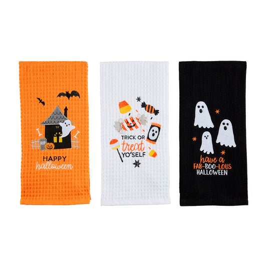 Halloween Waffle Towel