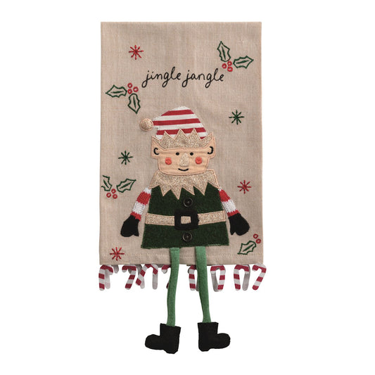 Elf Dangle Leg Towel