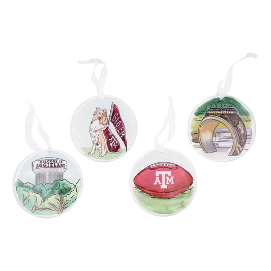 Texas A&M Ornament - Assorted Individual