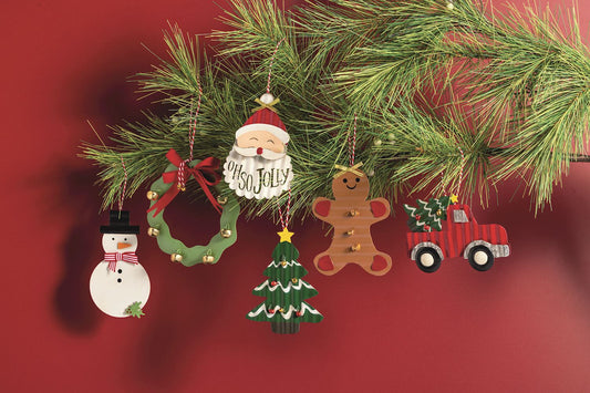 Tin Christmas Ornaments
