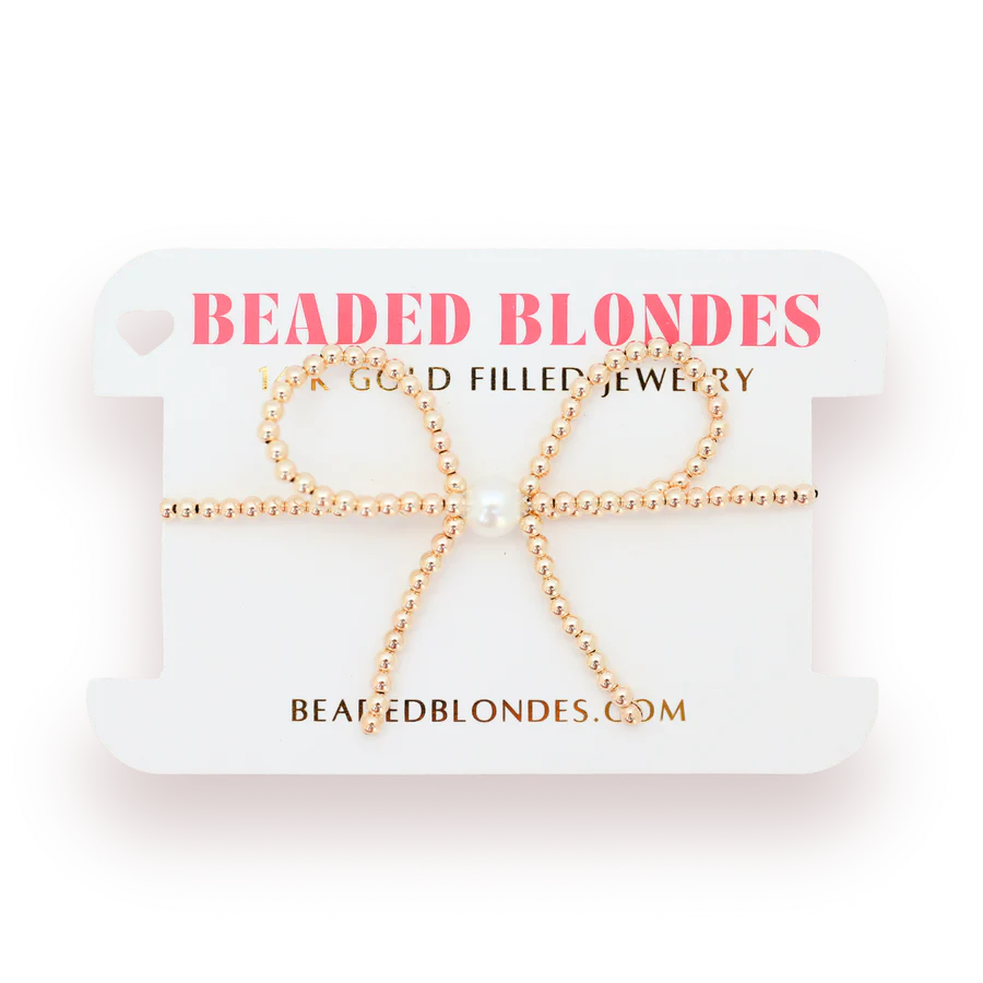 Gold Bow Bracelet