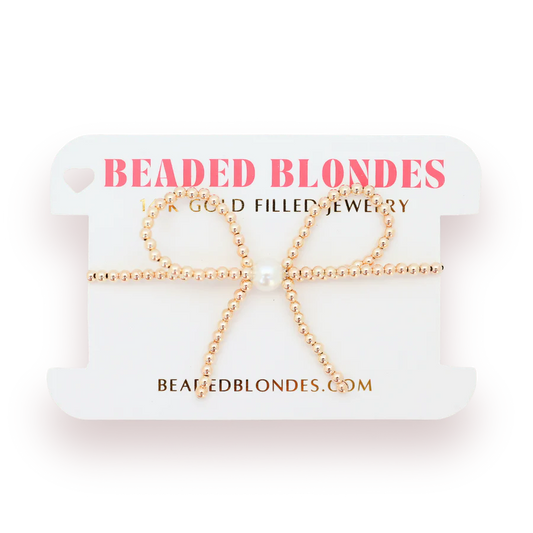 Gold Bow Bracelet
