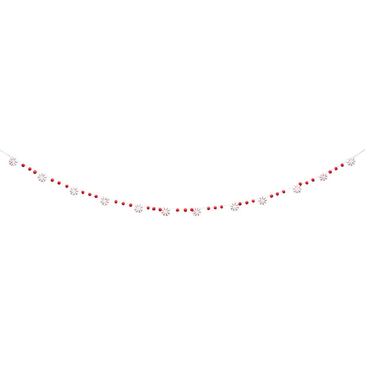 Peppermint Felt Garland