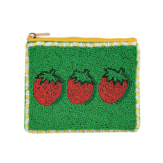 Strawberry Beaded Case