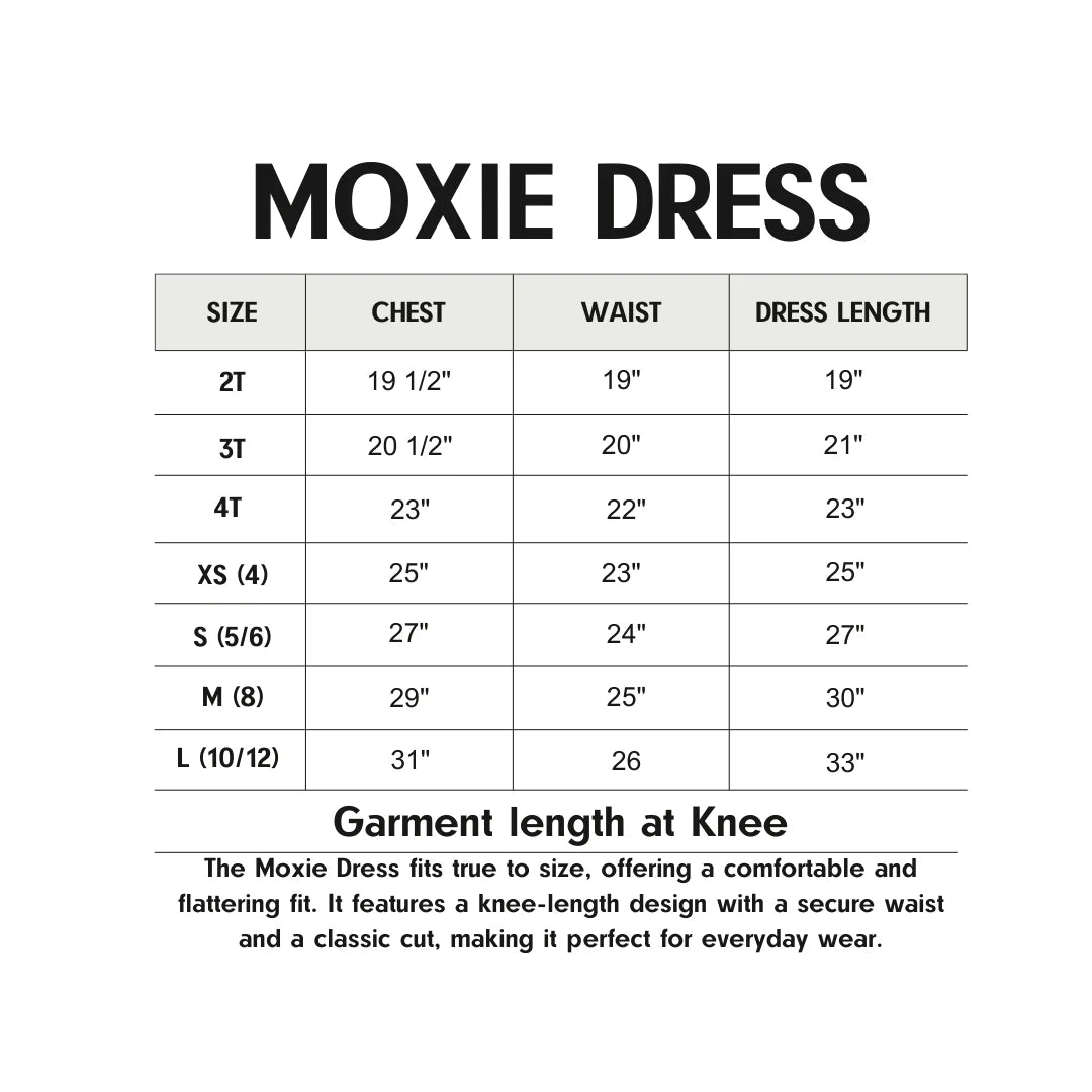 Youth Moxie Dress - Bluebonnet