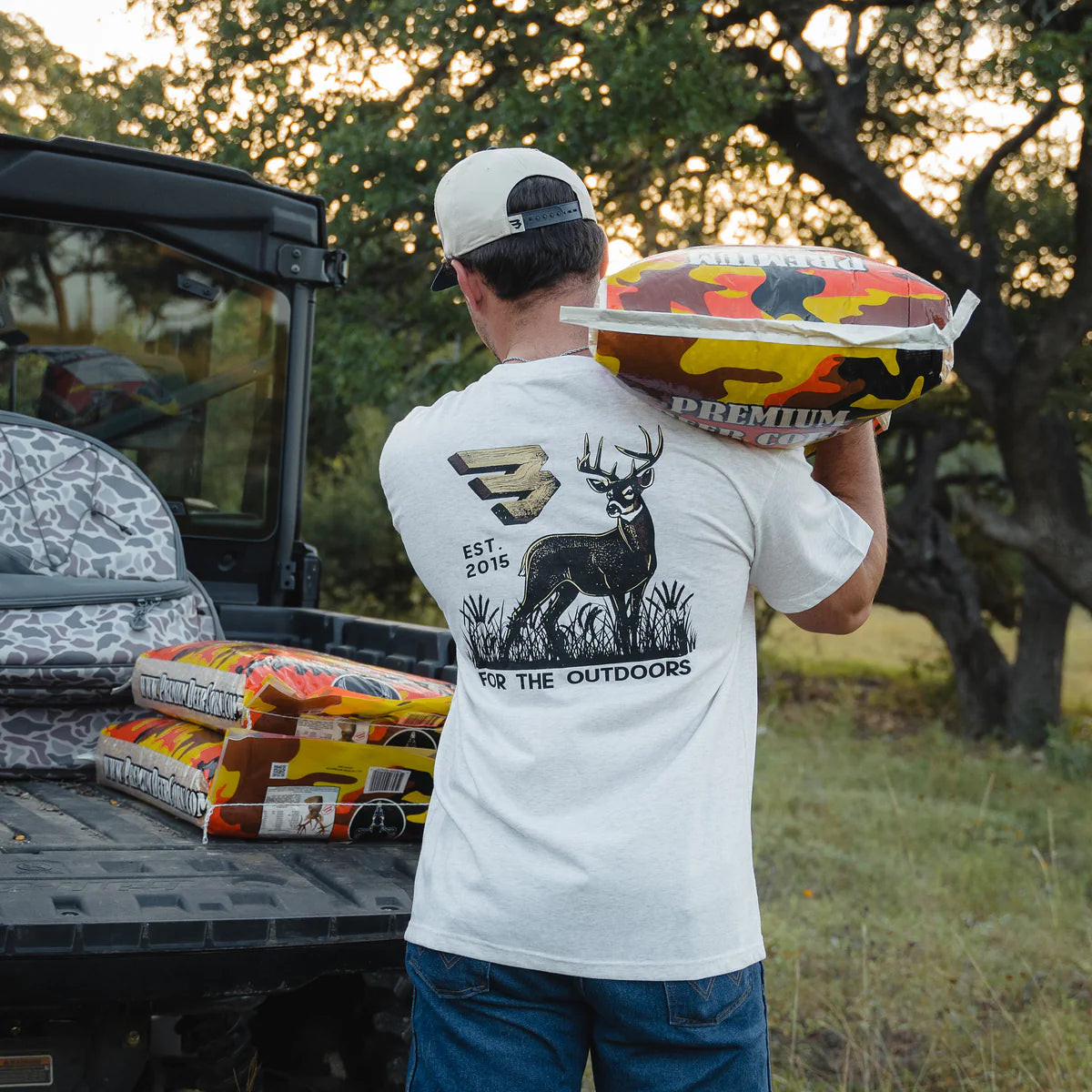 For The Outdoors SS - Oatmeal